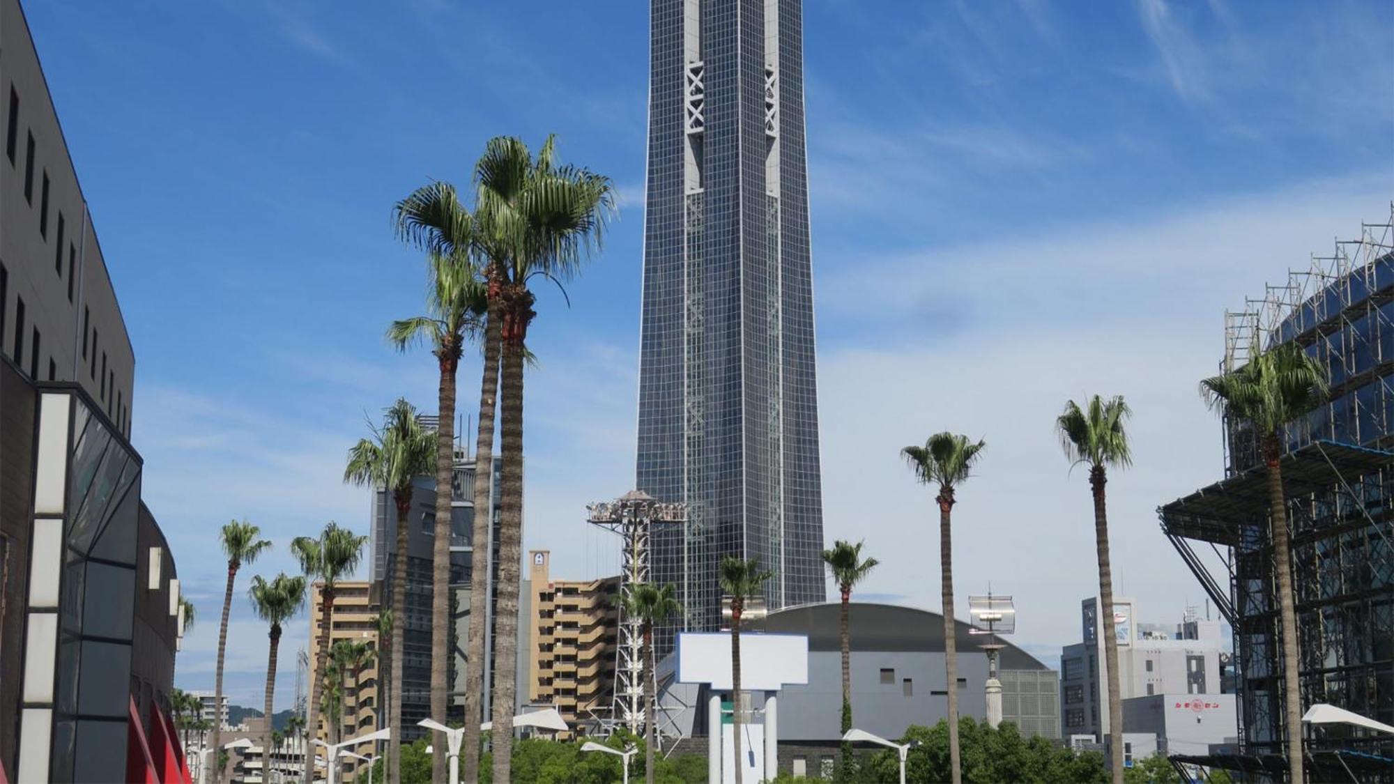 Toyoko Inn Shimonoseki Kaikyo Yume Tower Mae Exterior photo